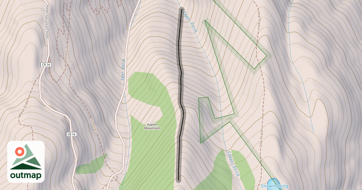 Map of Ridge of Bell