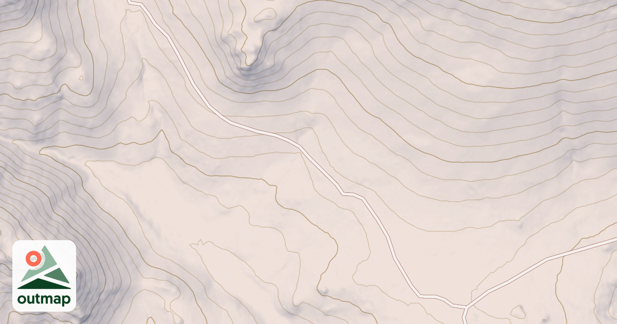 Map of HIDDEN CREEK 4WD