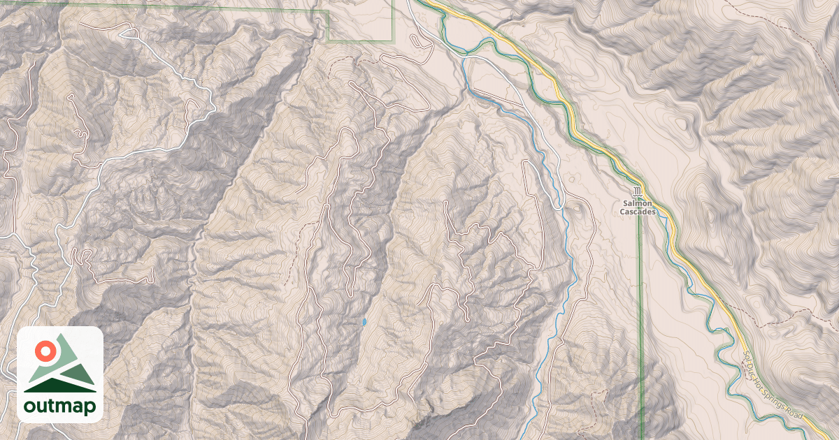 Map of USFS National Forest System Roads {ABCC168B-C034-4A75-93DC-C8E3497CA6B5}
