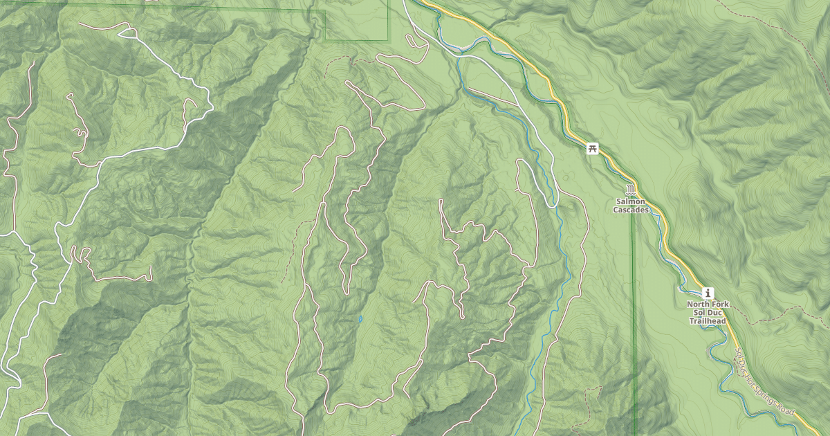 Map preview of USFS National Forest System Roads {ABCC168B-C034-4A75-93DC-C8E3497CA6B5}