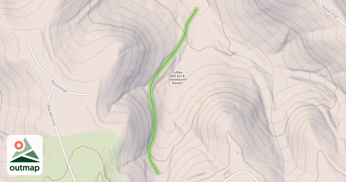 Map of Kitty Walk