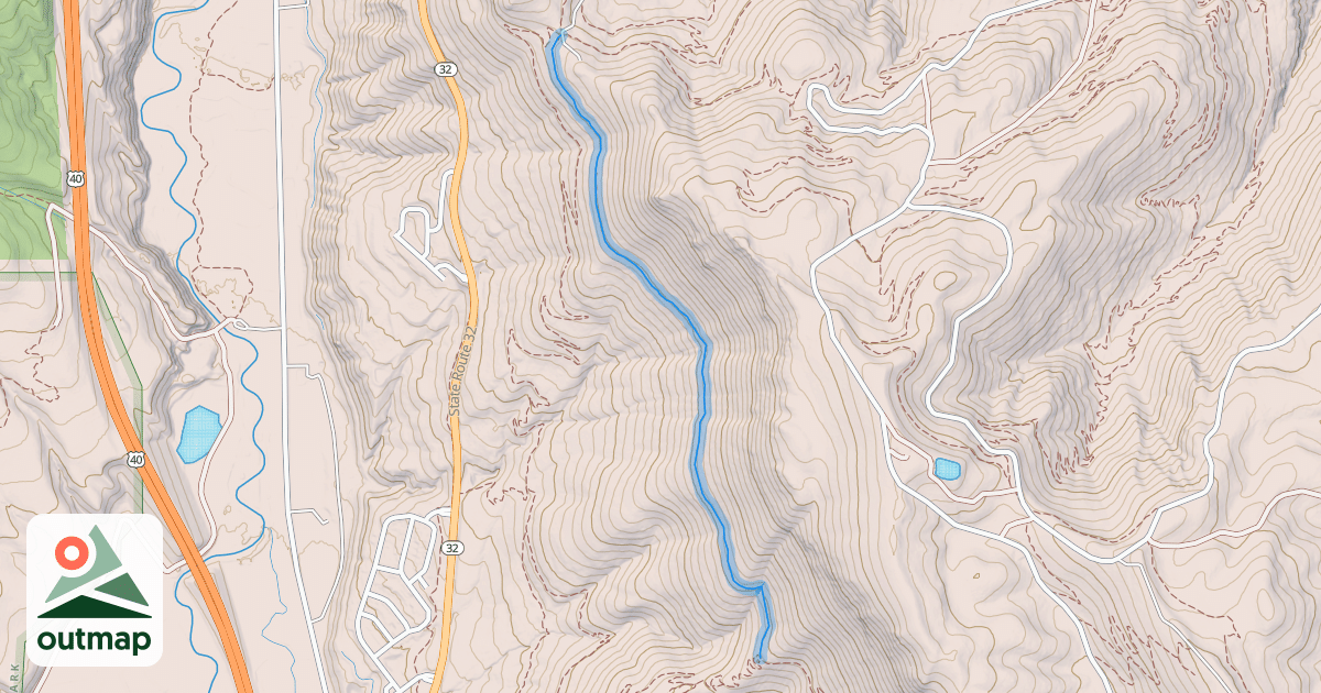Map of An Unexpected Journey Trail