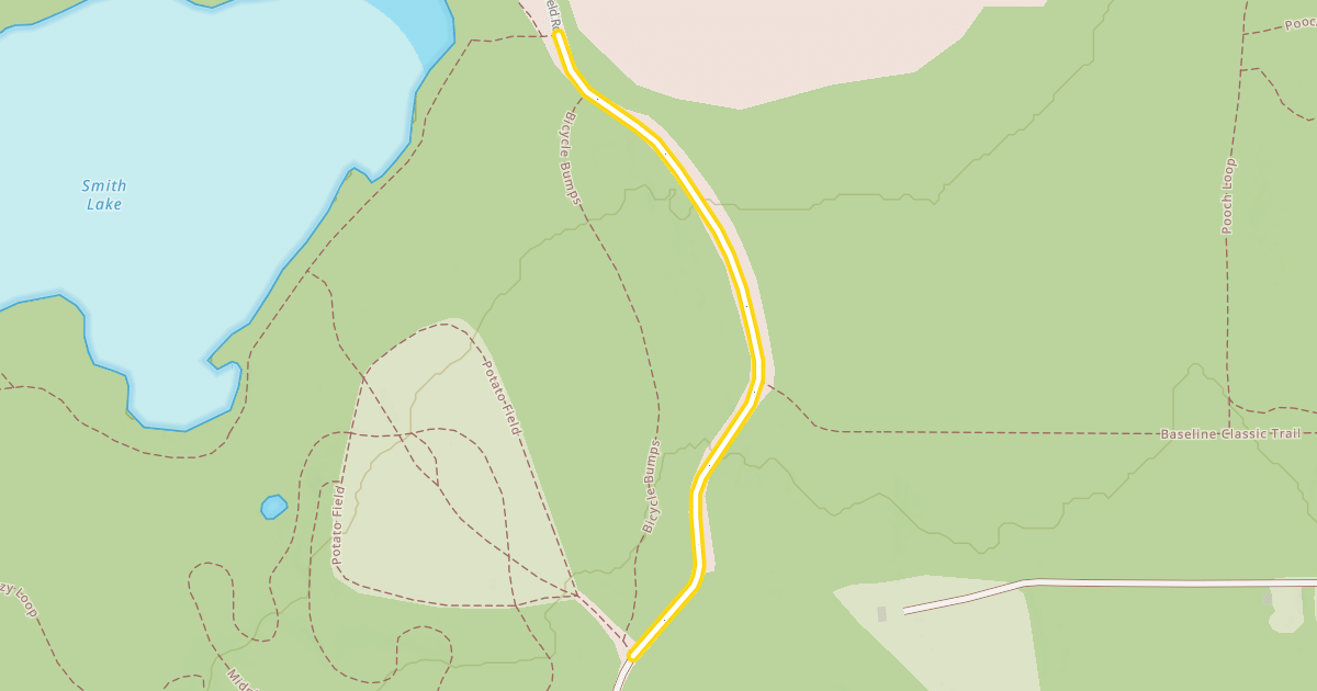 Map preview of T-Field Road