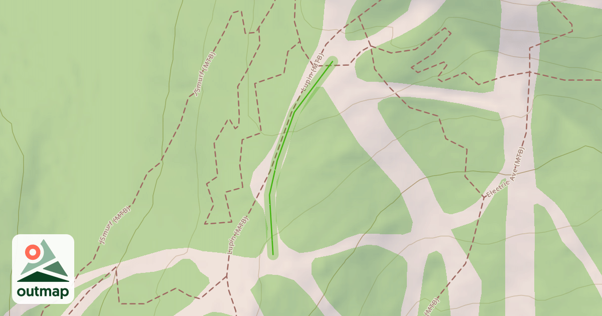Map of Upper Speculator