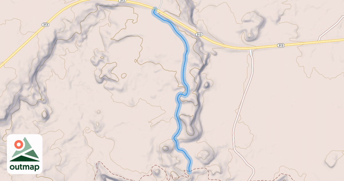 Map of Middle Earth Trail