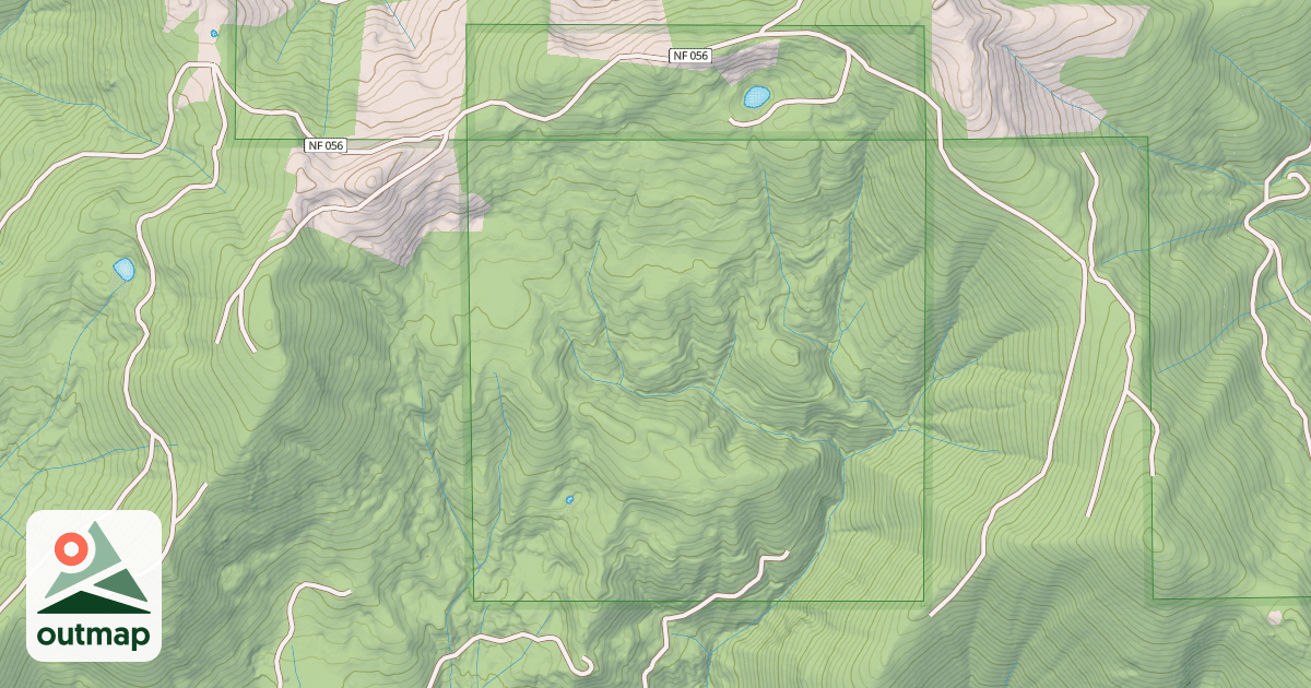 Map of LITTLE GRAYBACK EXTENSION