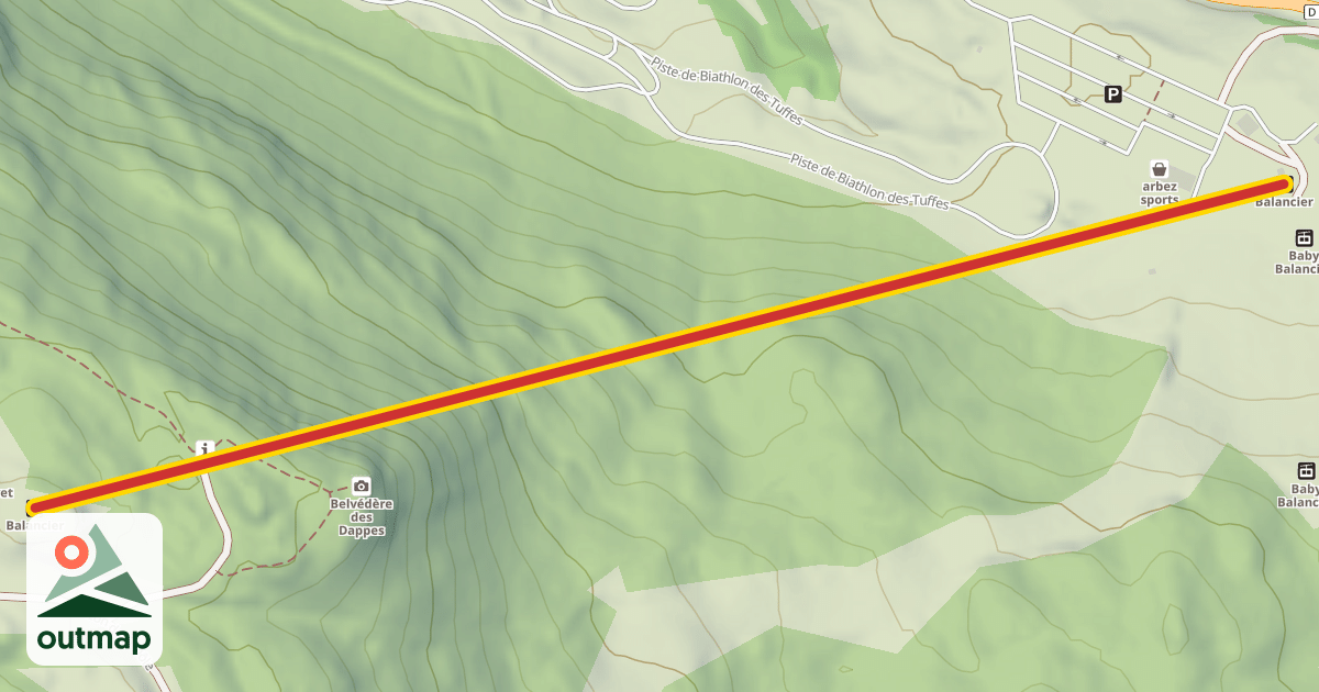Map of Balancier