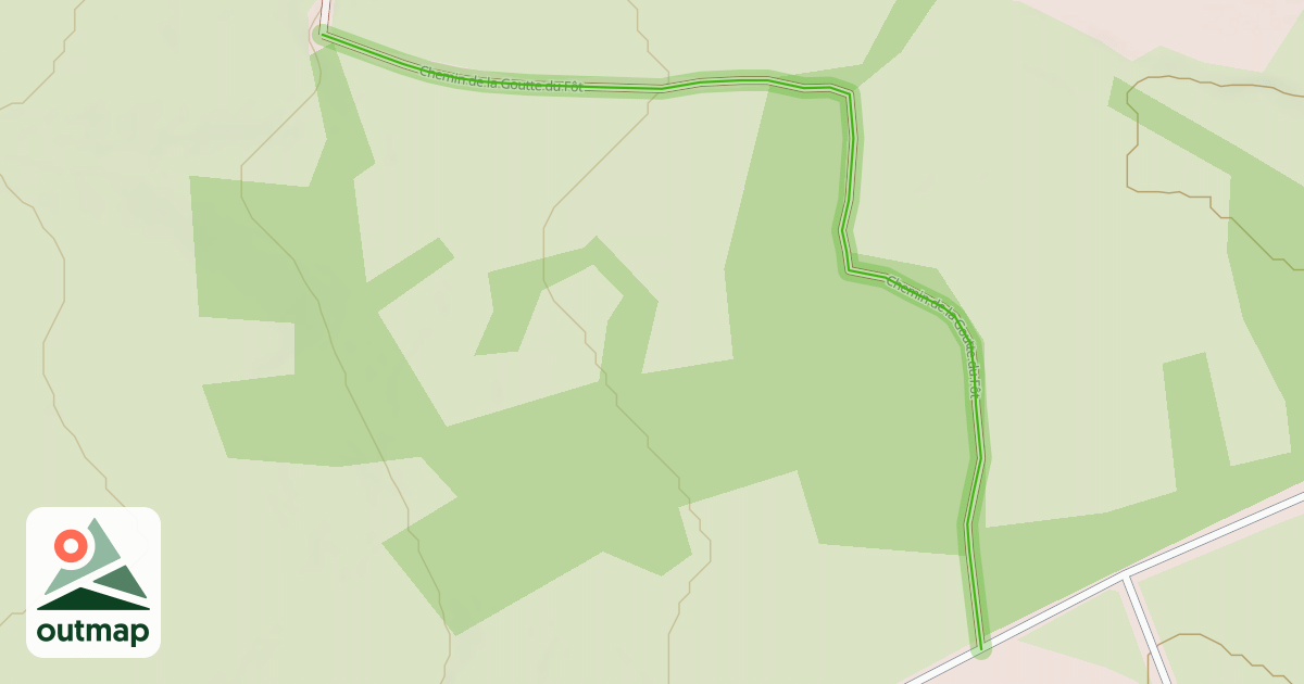 Map of Chemin de la Goutte du Fôt