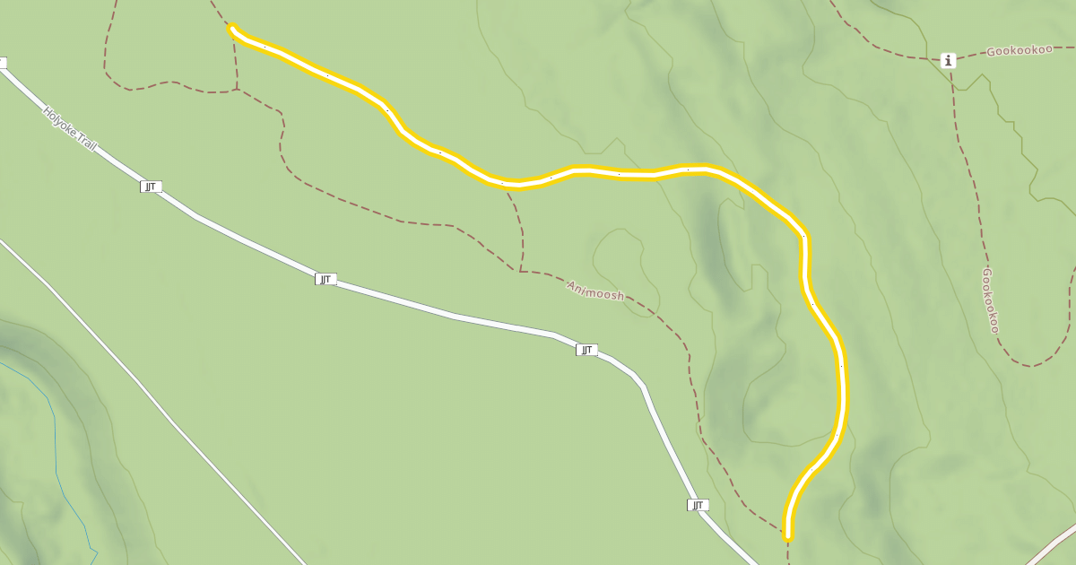 Map preview of Noquemanon Trail