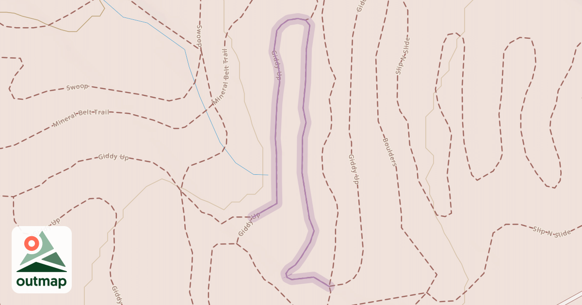 Map of Giddy Up