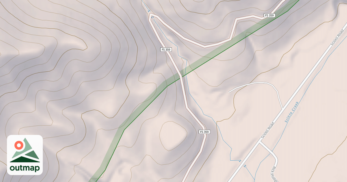 Map of LITTLE MOUNTAIN