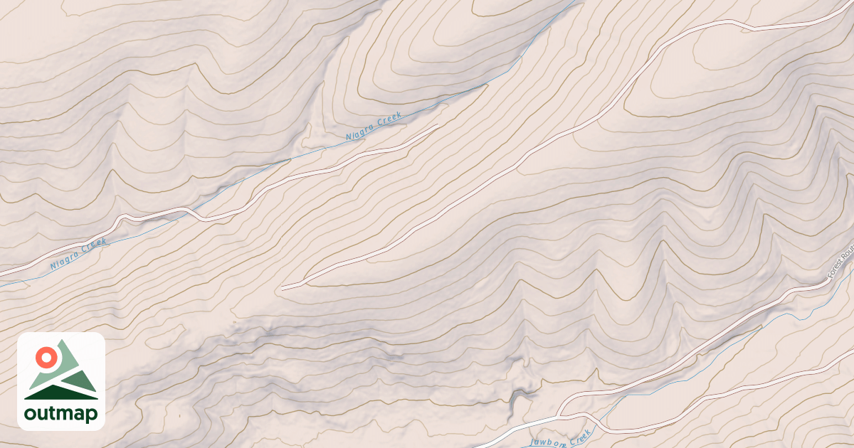 Map of CHERRY LAKE NO OHV-ATV