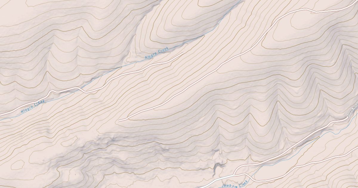 Map preview of CHERRY LAKE NO OHV-ATV