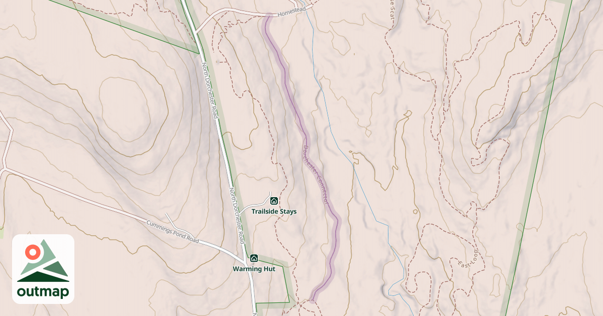Map of Dorchester Connector