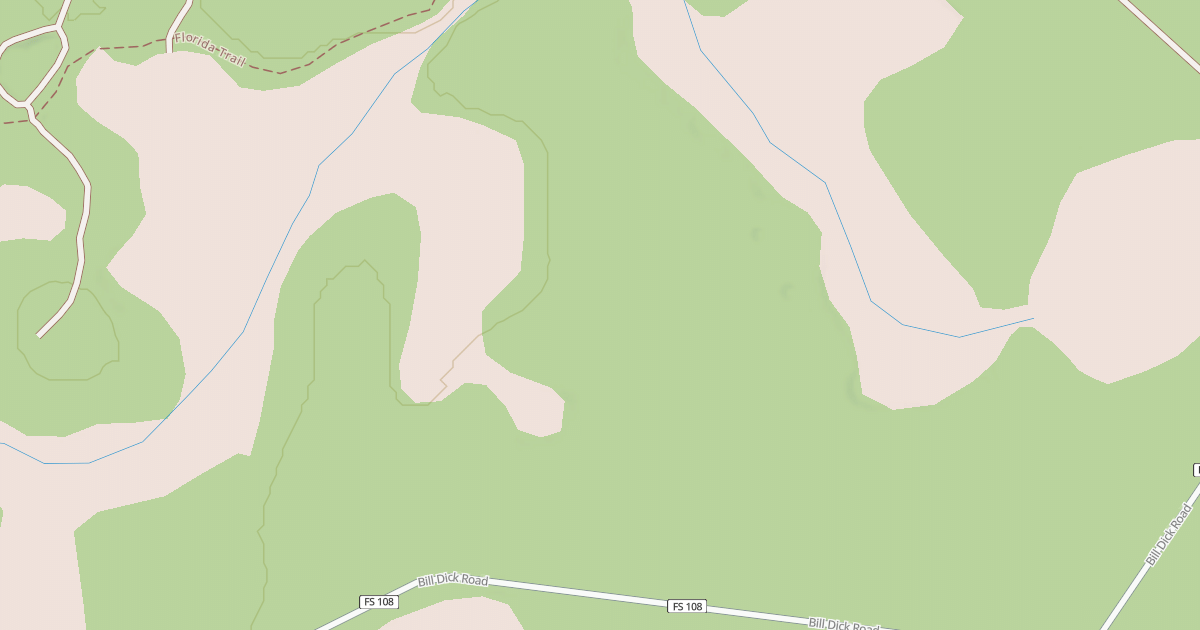 Map preview of USFS Motor Vehicle Use Map Roads {71A54C11-A109-4D64-AC3C-445CBAE0B11F}