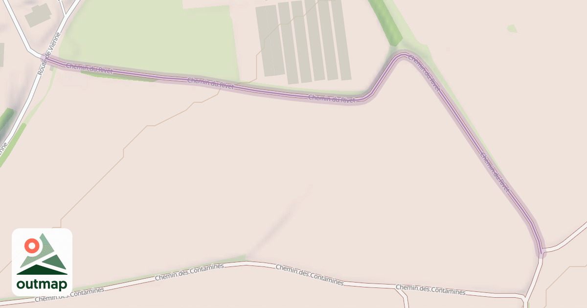 Map of Chemin du Rivet