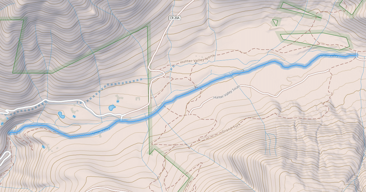 Map preview of Hunter Valley