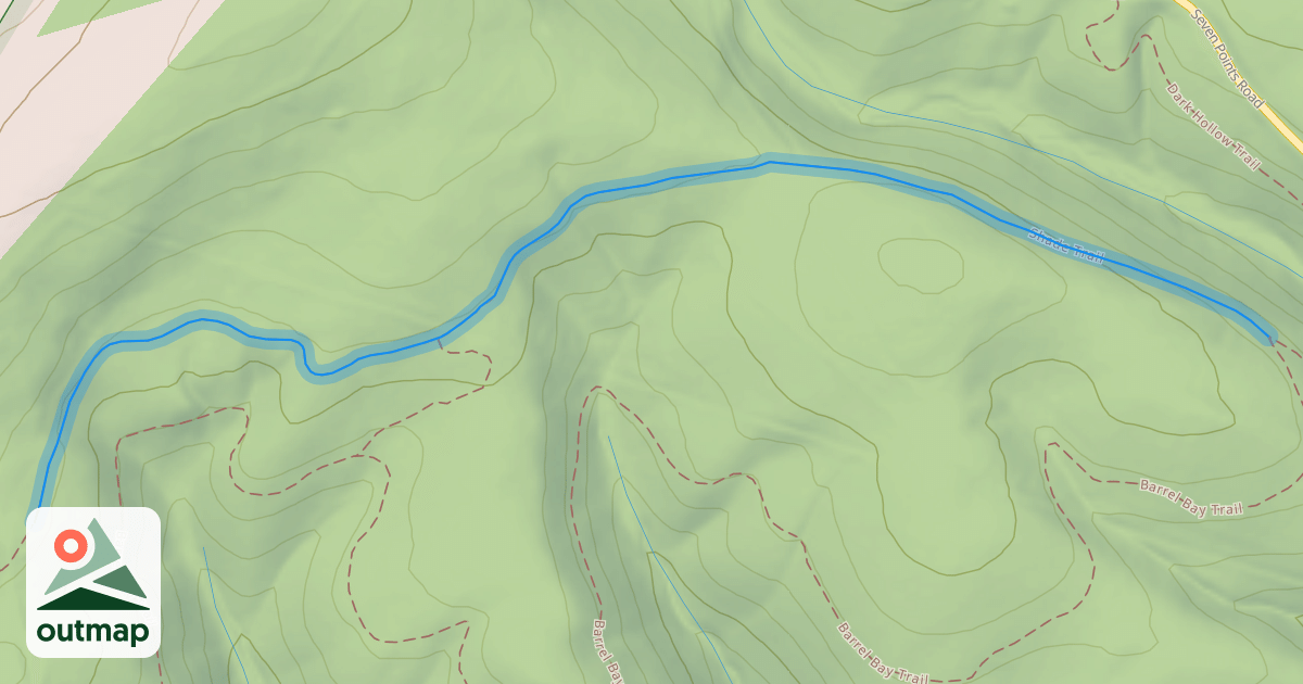 Map of Shade Trail
