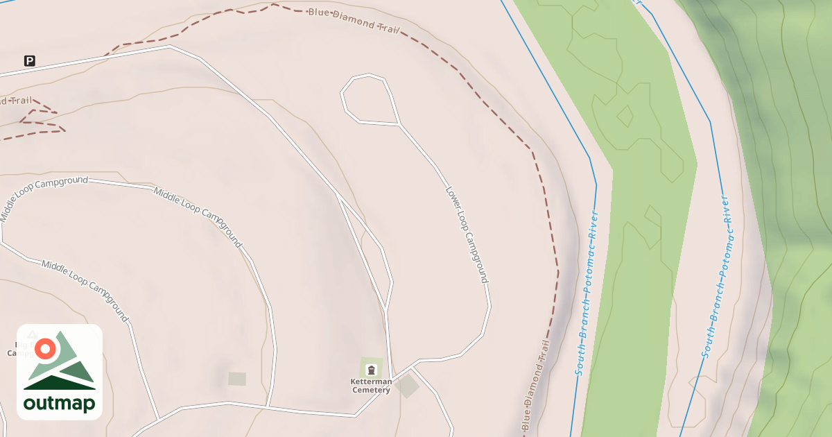 Map of BIG BEND CG SPUR C in Grant