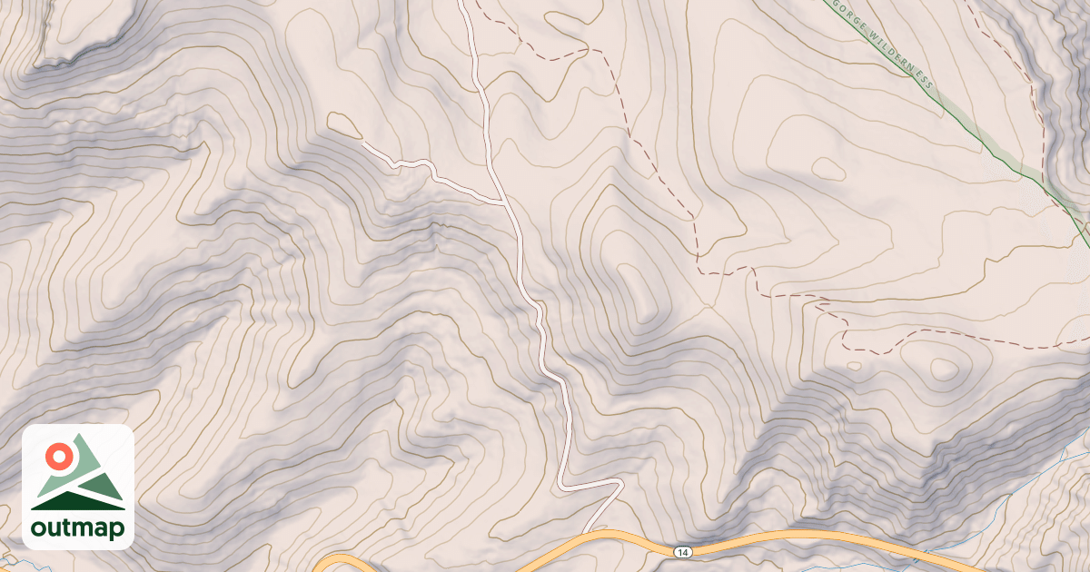 Map of CRYSTAL SPRINGS