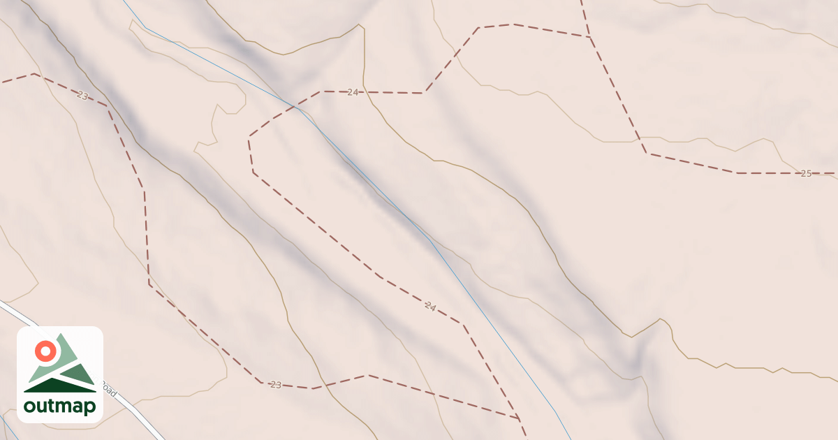 Map of BROCK CREEK #24
