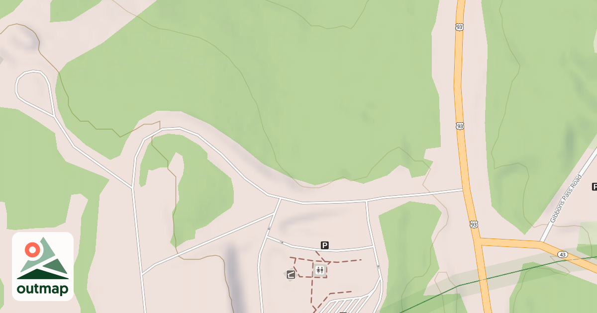 Map of (FDR) SADDLE MOUNTAIN