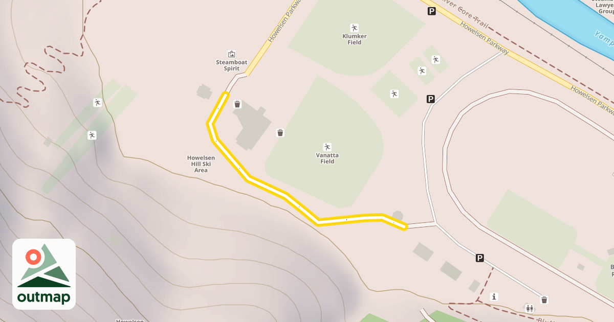 Map of Rodeo Loop