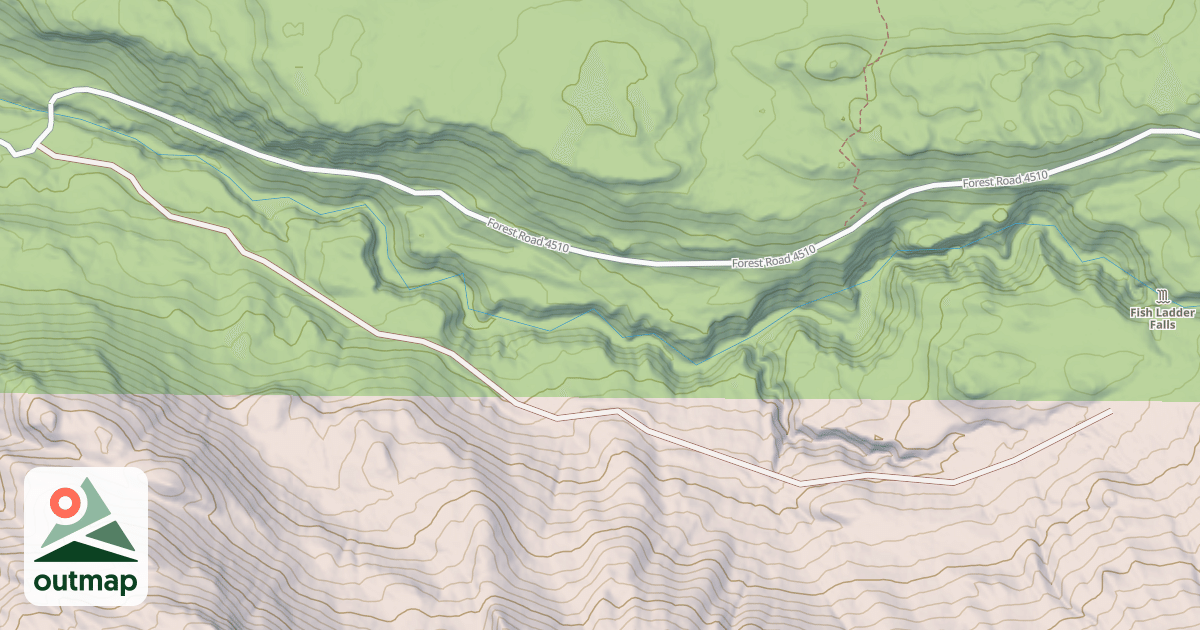Map of LAUREL HILL