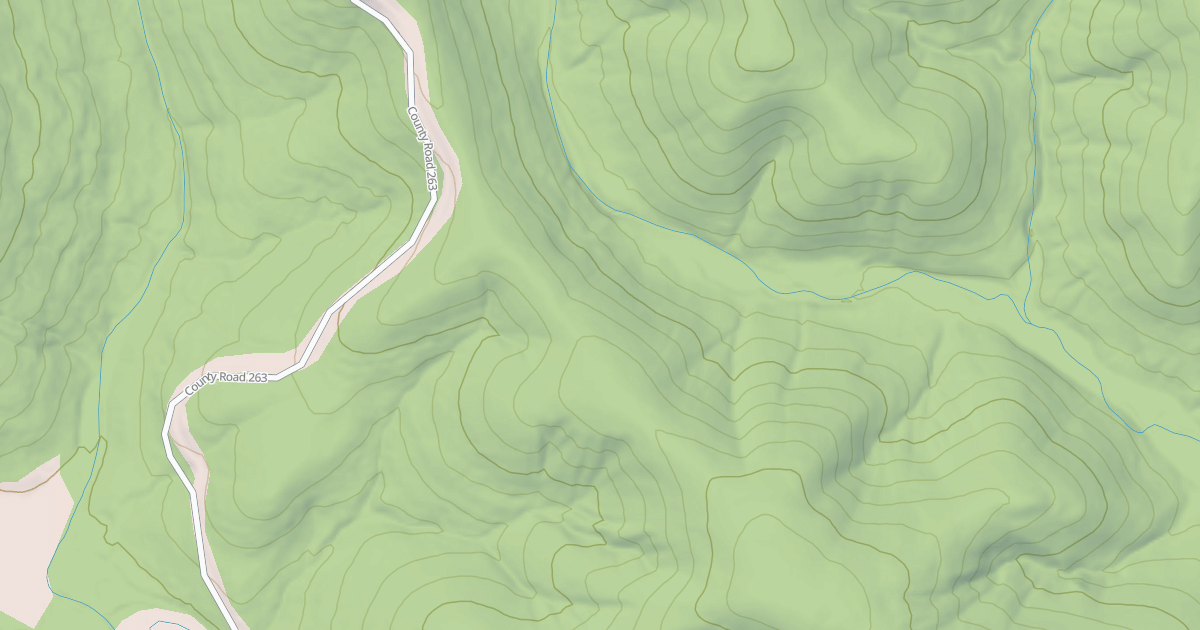 Map preview of SALTPETER RIDGE