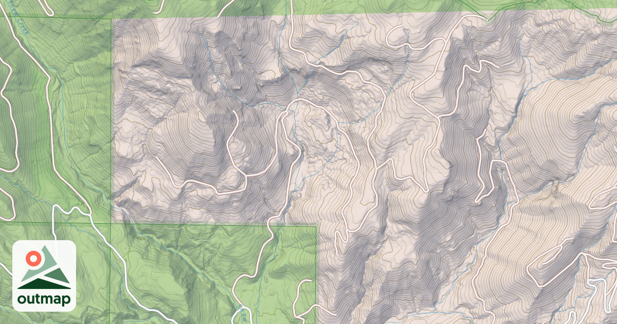 Map of DANDY PASS