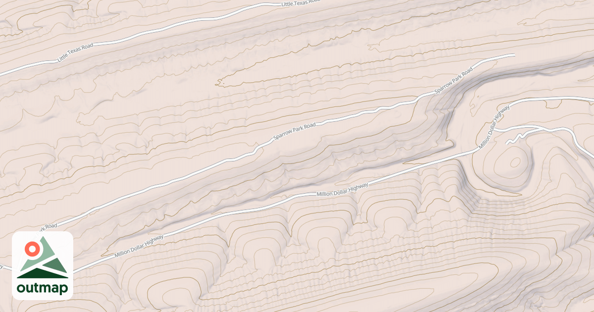 Map of LITTLE TEXAS