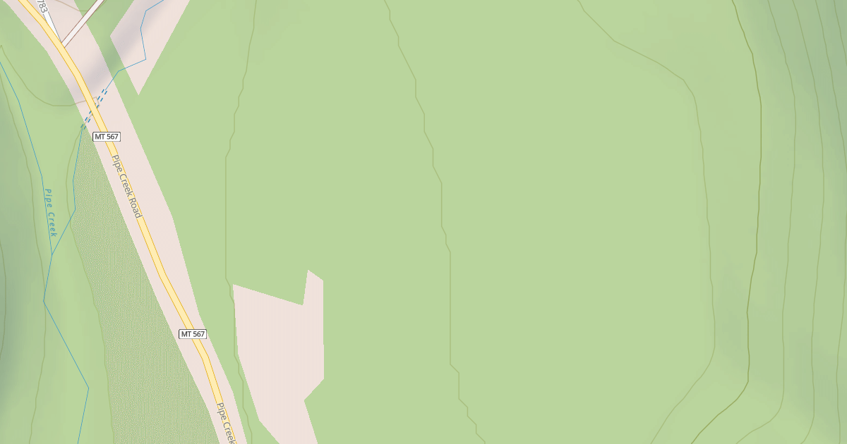 Map preview of EAST FORK FLAT