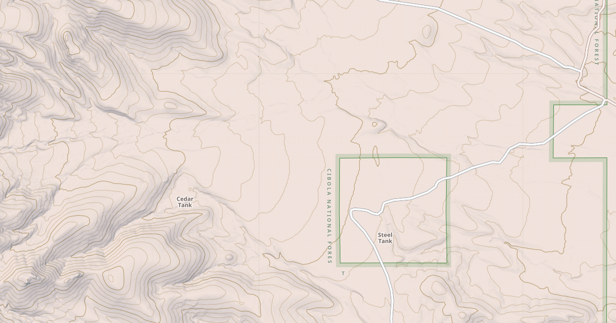 Map preview of USFS Motor Vehicle Use Map Roads {3AFE247F-D993-4D2C-BC56-F0E4054AF8B2}