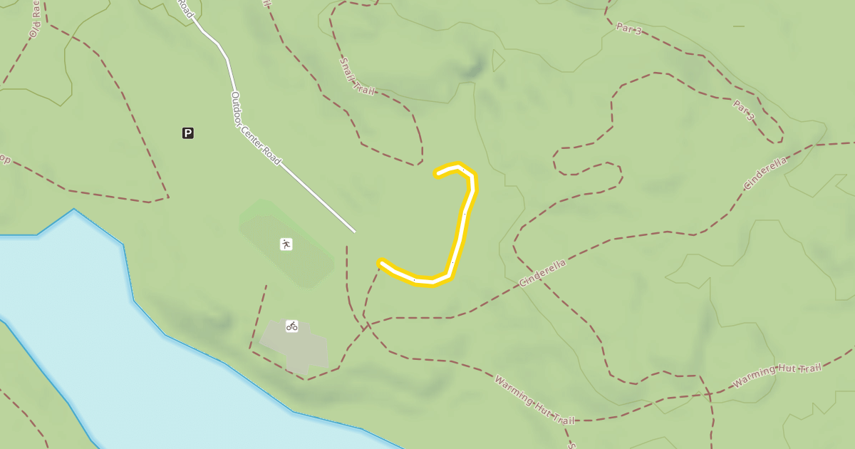 Map preview of Race Trail