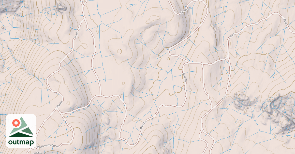 Map of Bow Tie