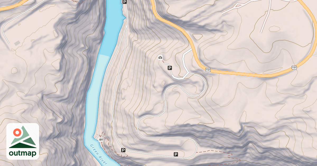 Map of POWERHOUSE ACCESS