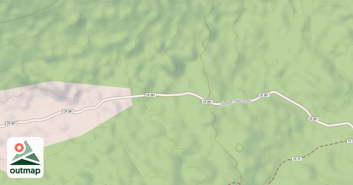 Map of NAYLOR LAKE