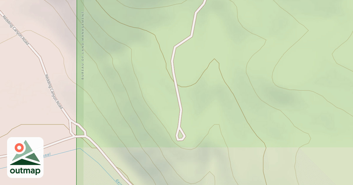 Map of BLM National GTLF Public Motorized Roads 705a4273-3d07-40fb-8458-7c03e9bd049b