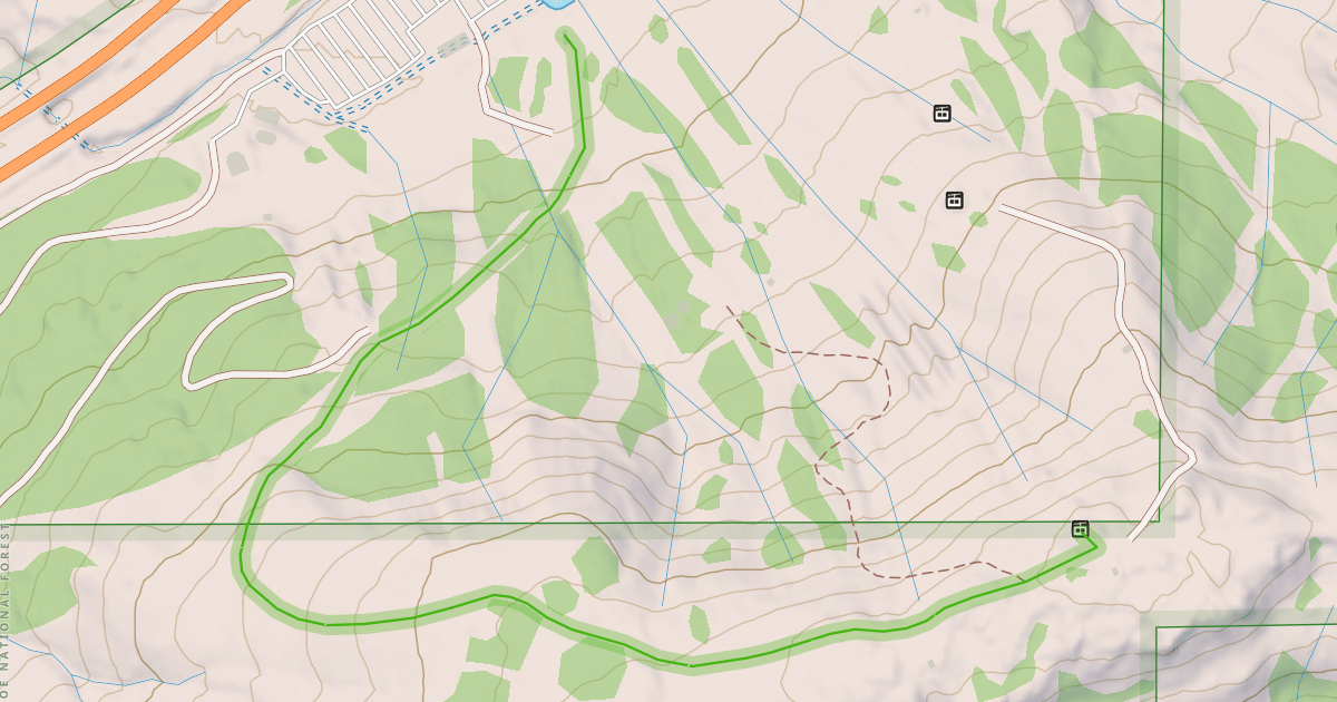Map preview of Sunset Blvd.