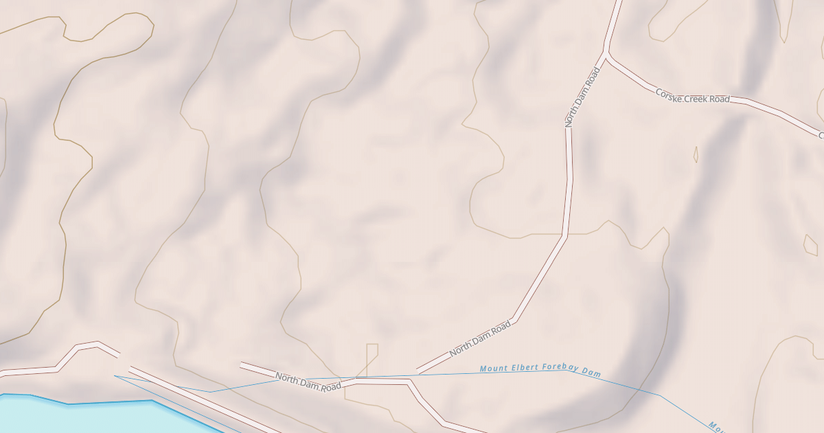 Map preview of NORTH DAM