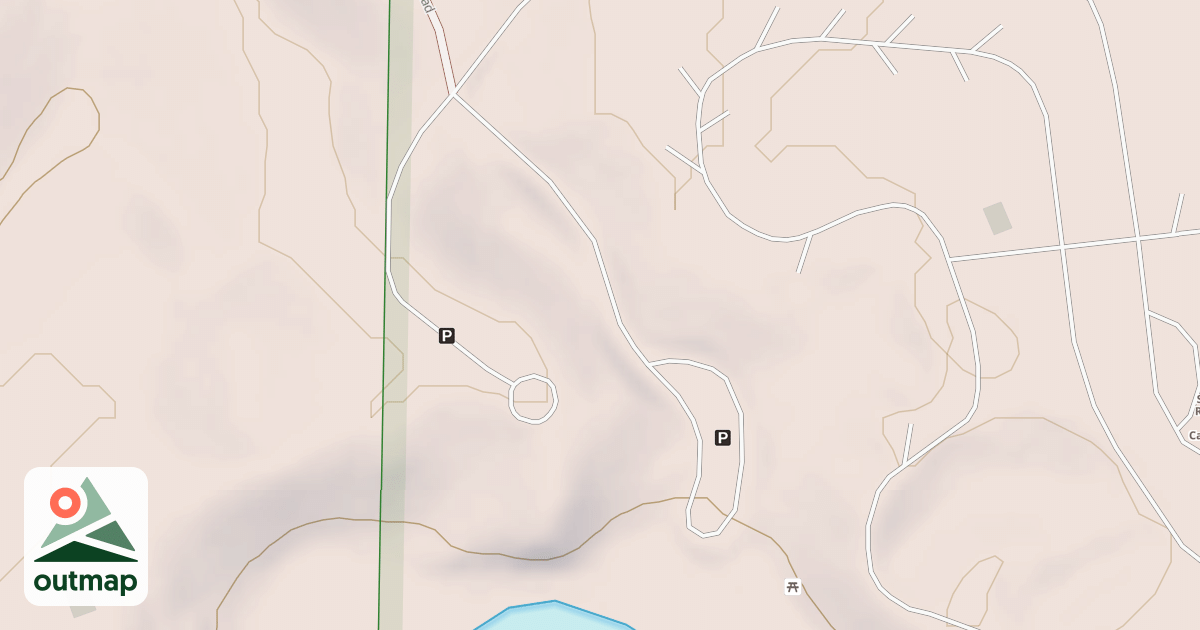 Map of SAND LK BEACH LOOP