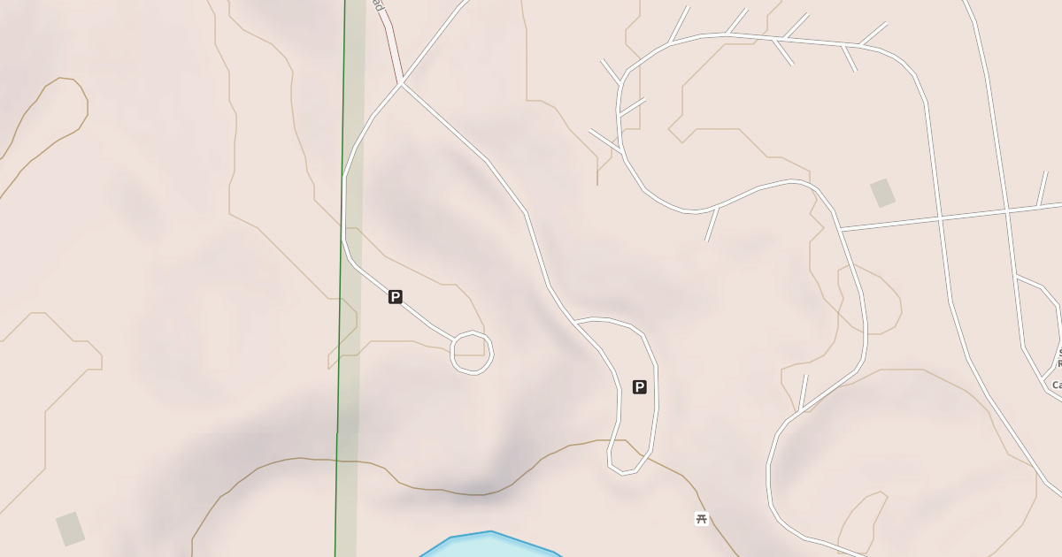 Map preview of SAND LK BEACH LOOP