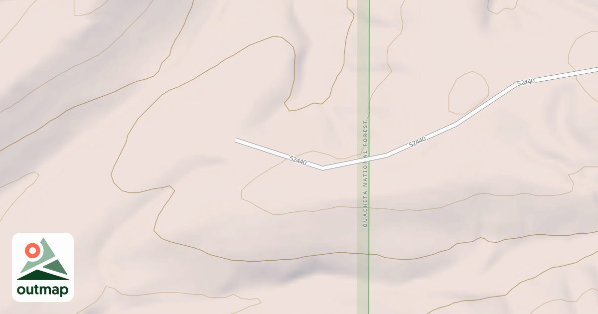 Map of USFS National Forest System Roads {3256F742-A569-4D0F-A418-AC67B8176DAD}