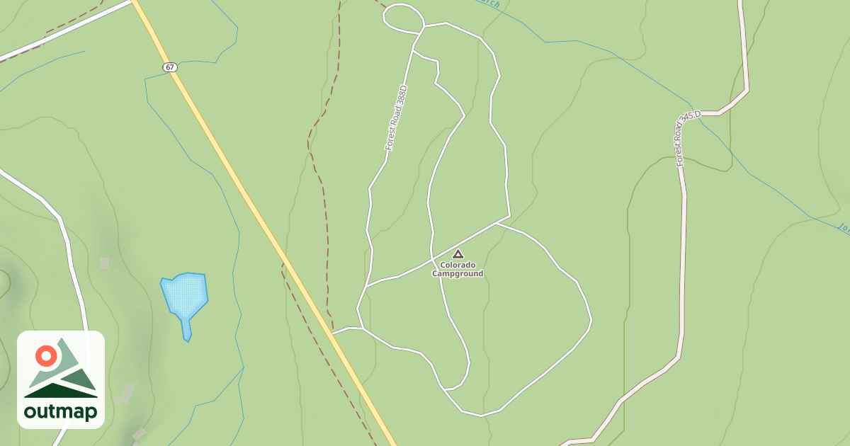 Map of COLORADO CG MAIN LOOP