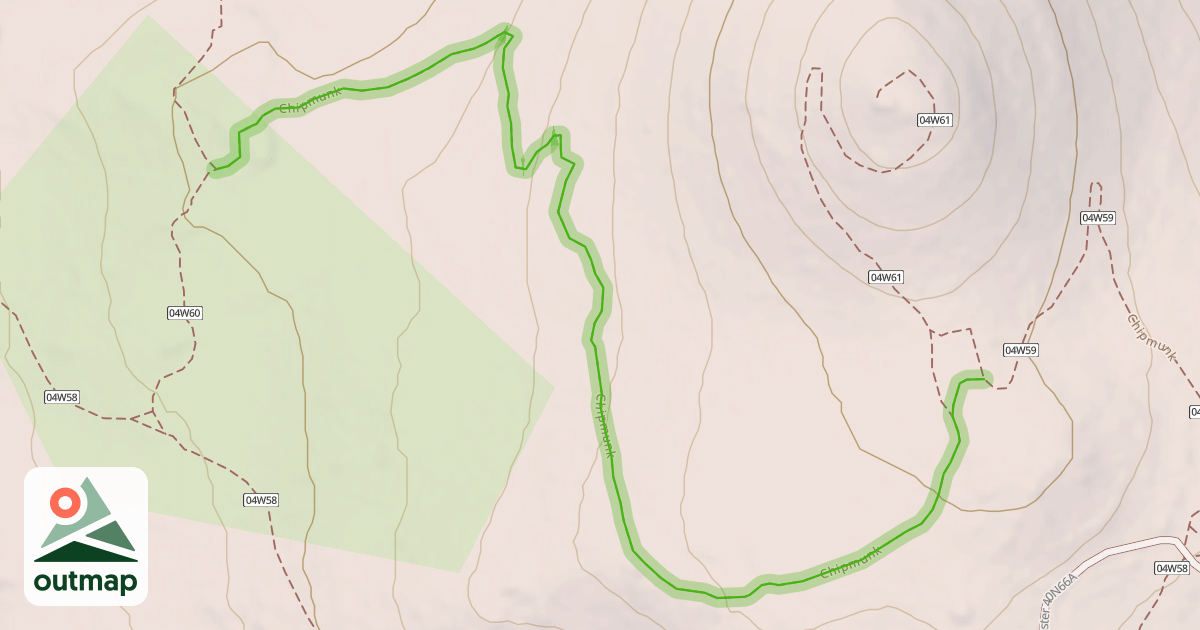 Map of Chipmunk