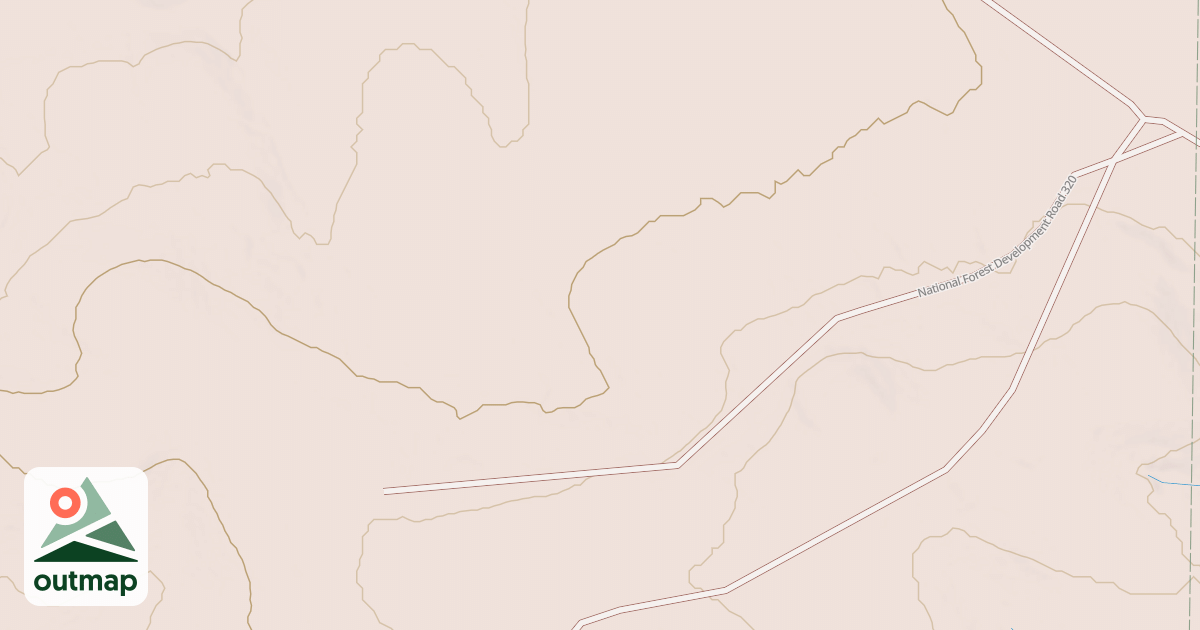 Map of USFS Motor Vehicle Use Map Roads {A47B261B-A195-411E-9FAF-50ECC4EEB20D}