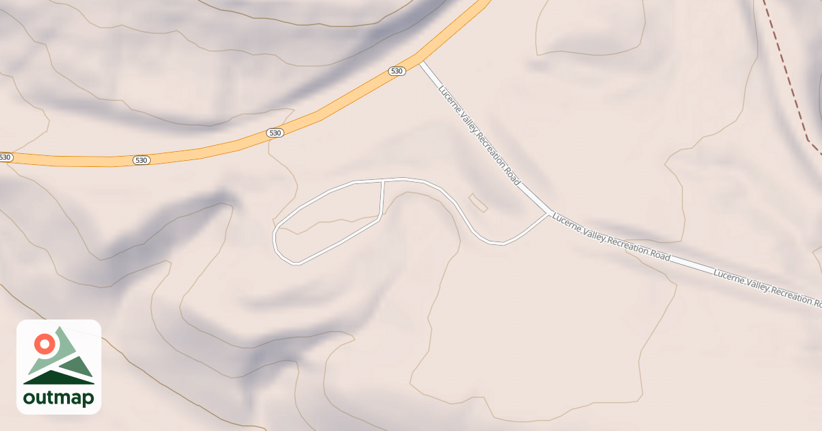 Map of HENRY'S FORK OVERLOOK
