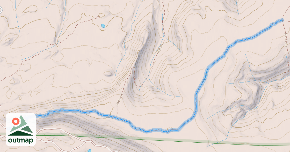 Map of Ridge #646