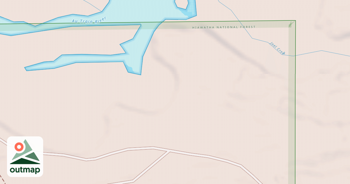 Map of JOELS CK MARSH SPUR A