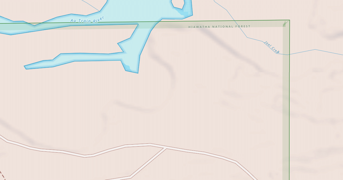 Map preview of JOELS CK MARSH SPUR A